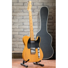 Fender Japan Tele TL52-70 Wood Black